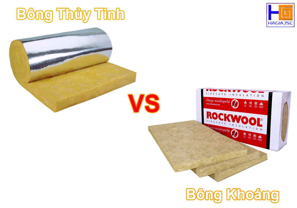 Cách nhận biết bông khoáng Rockwool và bông thủy tinh Glasswool