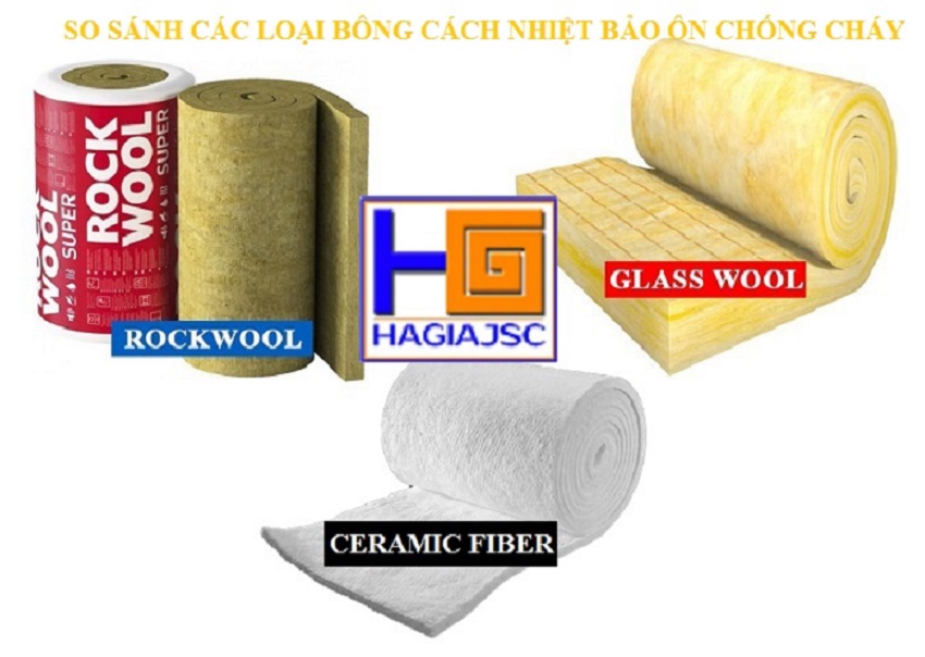 So sánh các loại bông cách âm cách nhiệt tốt nhất