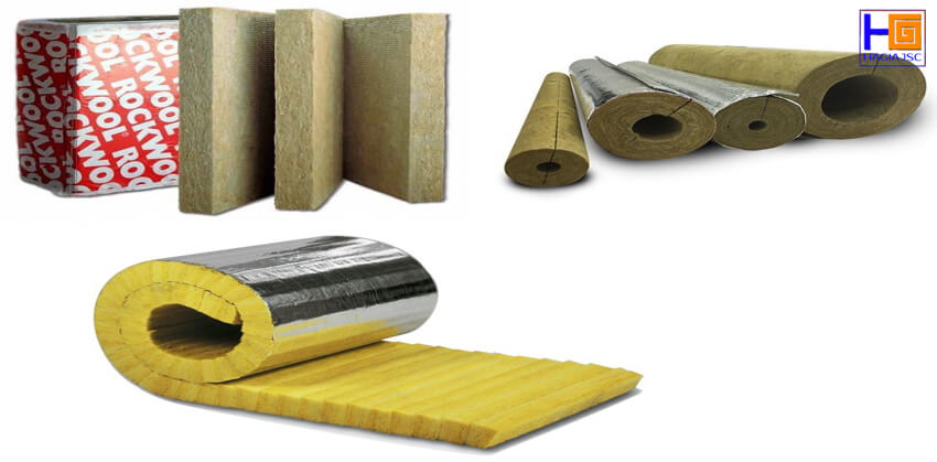 Bông khoáng vật liệu cách nhiệt cho tường nhà