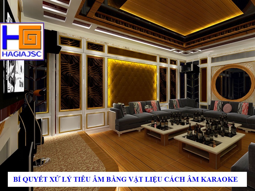 Bí quyết xử lý tiêu âm bằng vật liệu cách âm karaoke hiệu quả